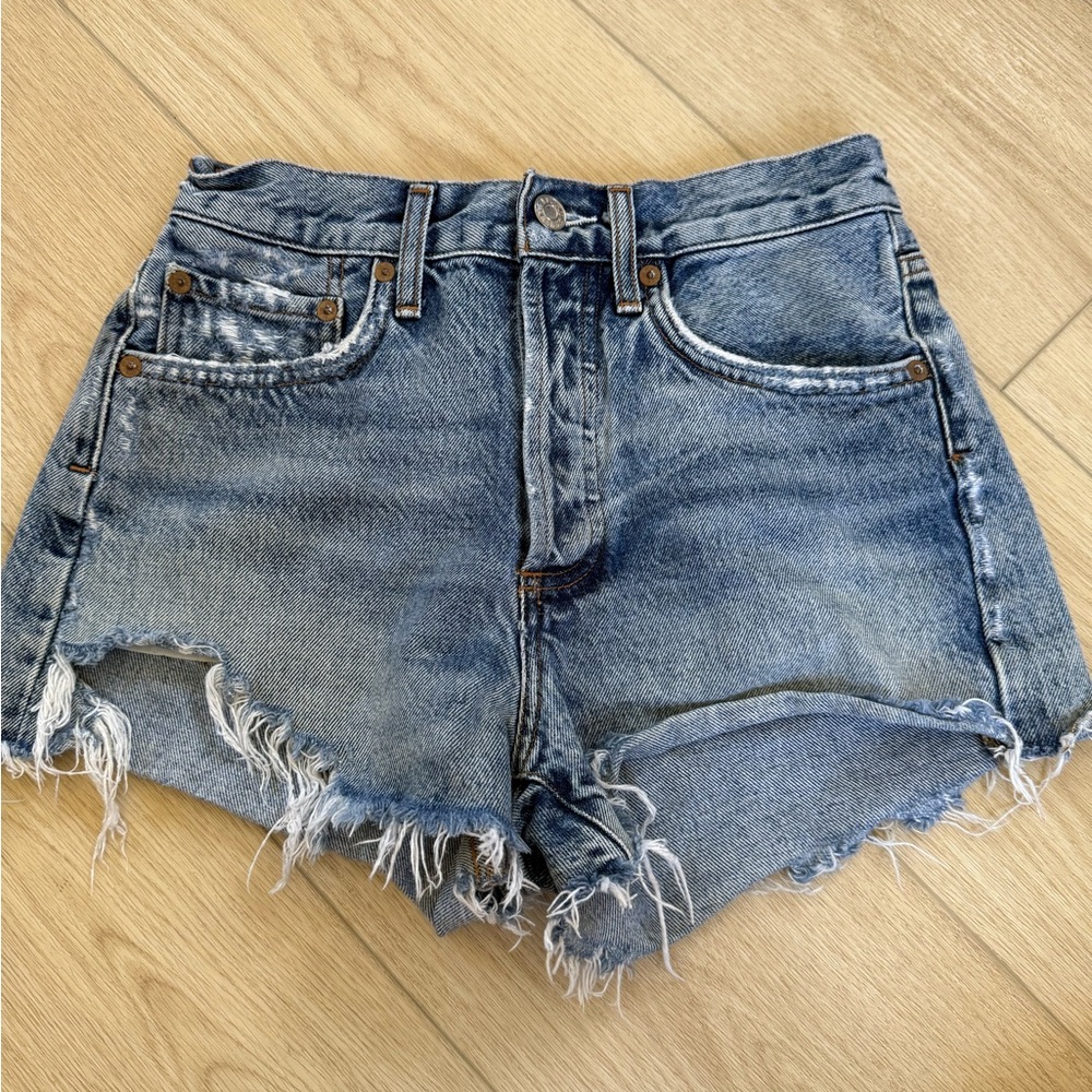 Agolde jean shorts